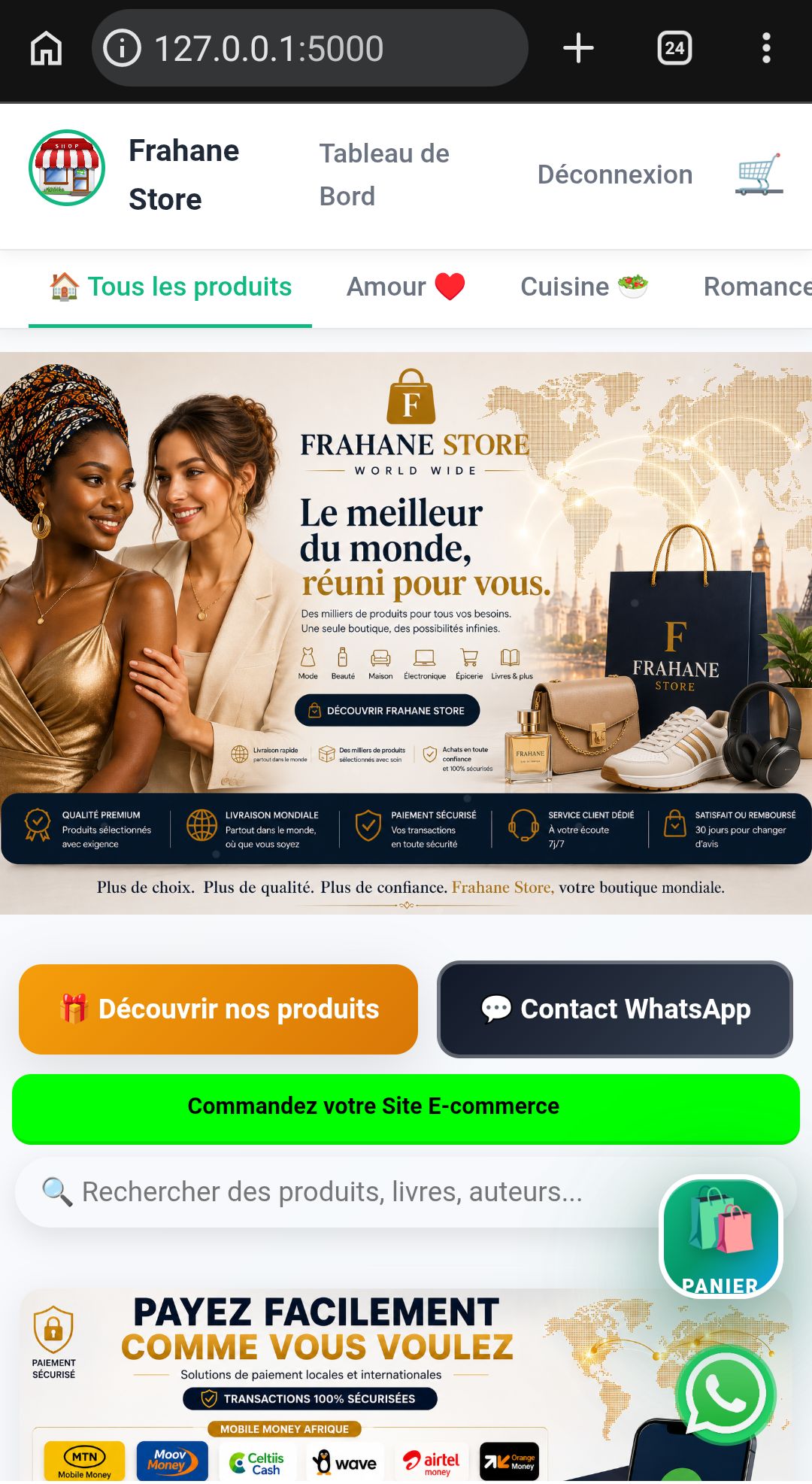 Vitrine publique